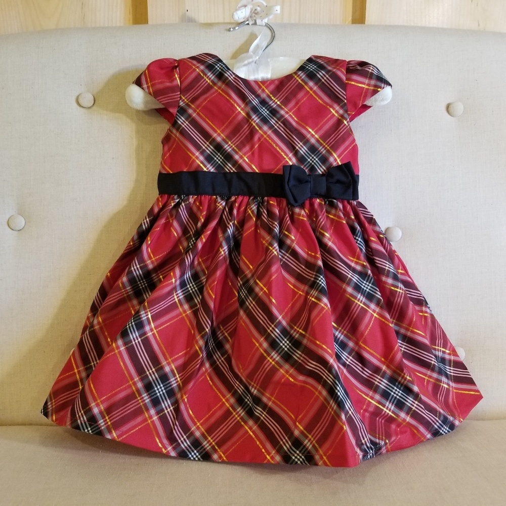 Carter's red plaid dress